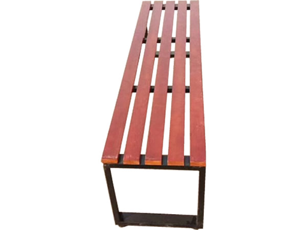 K1体育长形休闲椅（红）  室外